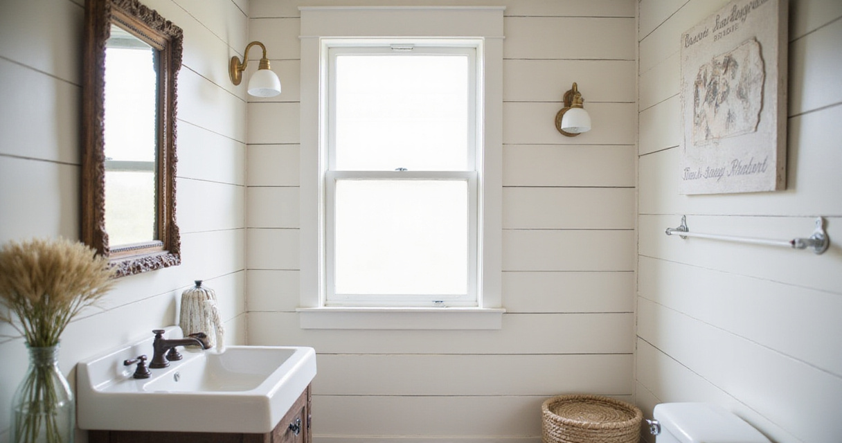 18 Farmhouse Bathroom Decor Ideas for Cozy Retreats